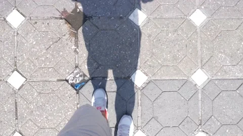 A walk in the heat Stock Footage 132001032