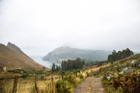 Walk in the mountains Stock Photos