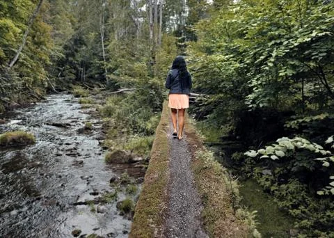 A walk in nature Foto stock