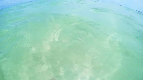 Walk into Ocean Stock Footage 57752001