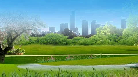 A walk in the Park Video stock 10739107