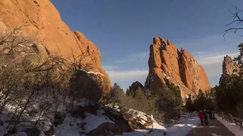 A walk in the park Stock Footage 121172159