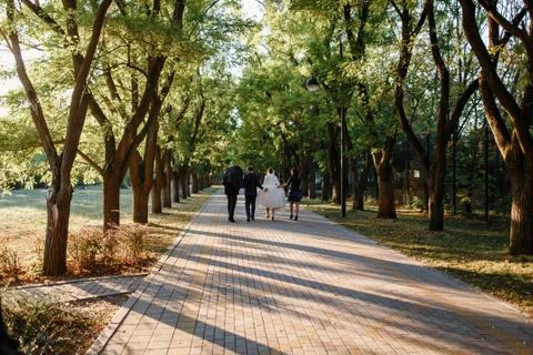 Walk in the park Stock Photos