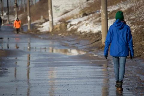 On a walk 스톡 사진