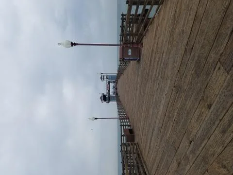 Walk on the pier2 Stock Photos