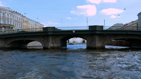 Walk on a river boat 스톡 동영상 65313889