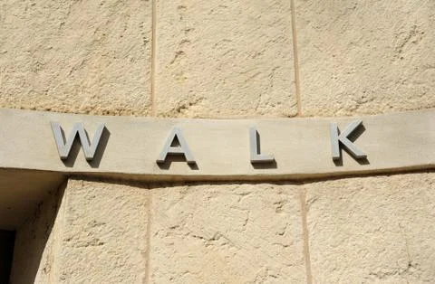 Walk Sign Stock Photos
