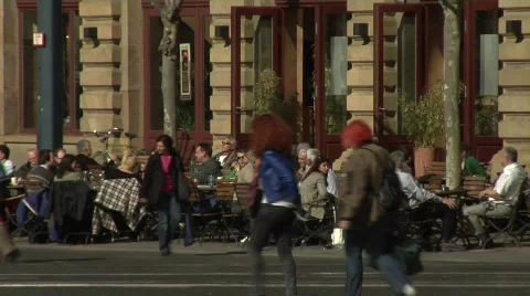 Walk sit drive Stock Footage 672195