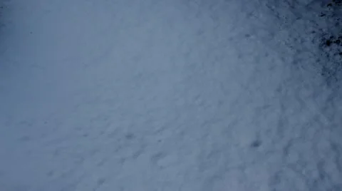 Walk on snow Stock Footage 23758002