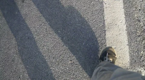 Walk in the street Stock Footage 30596500