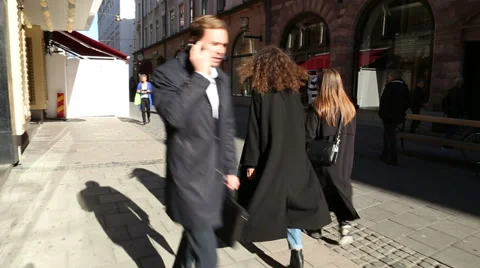 Walk on a street Stock Footage 61570478