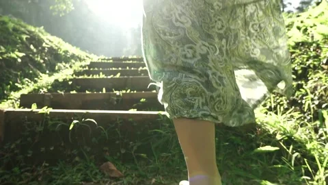 WALK TO THE SUN Stock Footage 205179176