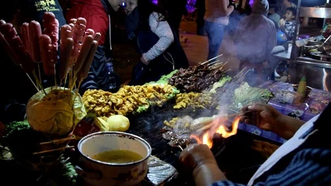 Walk through Canta north of Lima - Peru Stock Footage 119978210
