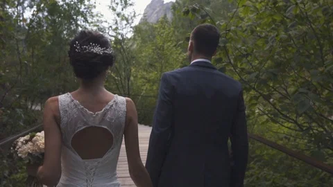 Walk through the forest Vídeos de archivo 104410569