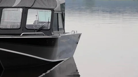 Walk on water on the boat Vídeo Stock 72840884