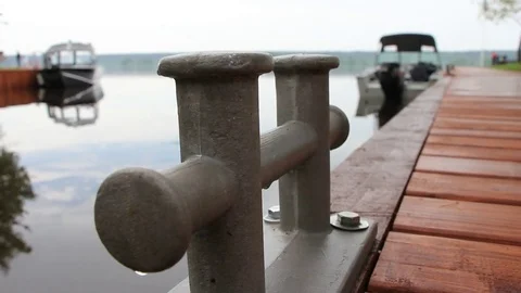 Walk on water on the boat Vídeo Stock 72840986