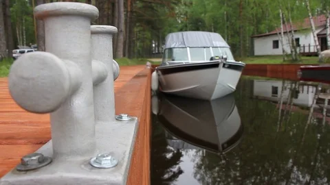 Walk on water on the boat Vídeo Stock 72840994