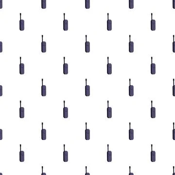 Walkie talkie pattern repeating communication device technology Stock Illustration