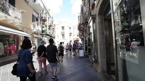 Walkin in the street Stock Footage 81066454