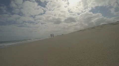 Walking along Florida Beach  (Beach Series Part 2) Video stock 18195167