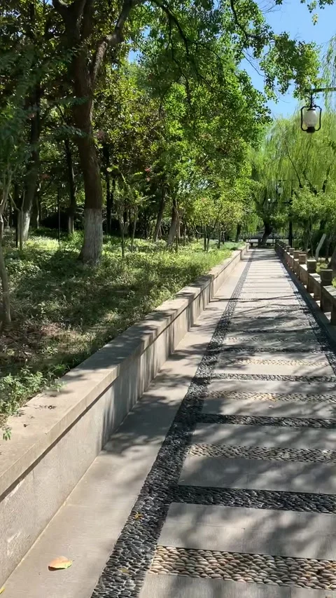 Walking along the river in Suzhou Video stock 342629299