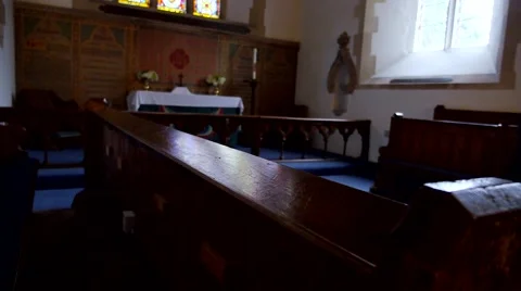 Walking to the Altar Stock Footage 41582452