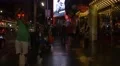 Walking and taking pictures on the Hollywood Walk of Fame 4k or 4k+ Resolution