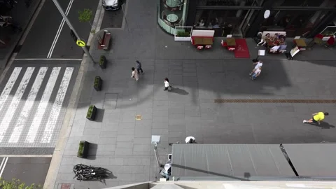 Walking around Barangaroo Stock Footage 263724632