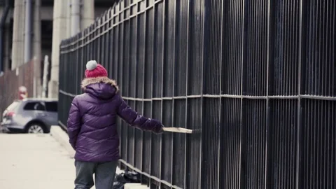 Walking Away Video stock 101996589