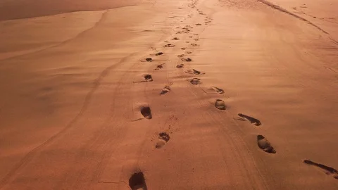 Walking on the beach 2 Stock Footage 121177244