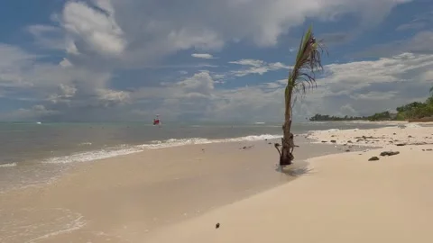 Walking on the beach in Cancun Stock Footage 218231266