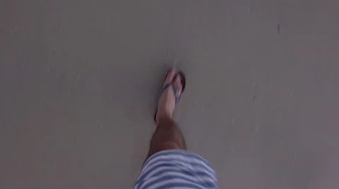Walking to the beach Stock Footage 66730590