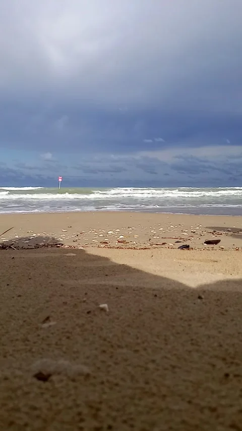 Walking on the beach Stock Footage 287737261