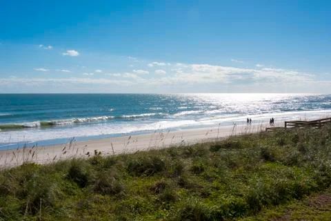 Walking on the Beach Stock Photos