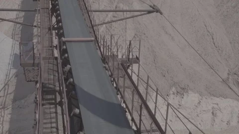 Walking boom stacker FLAT Stock Footage 104906319