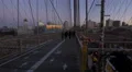 Walking on Brooklyn Bridge New York City 4k or 4k+ Resolution