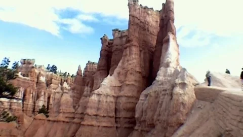 Walking in the Bryce Canyon 7.   Video stock 81577105