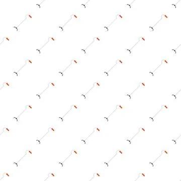 Walking cane pattern seamless 库存插图