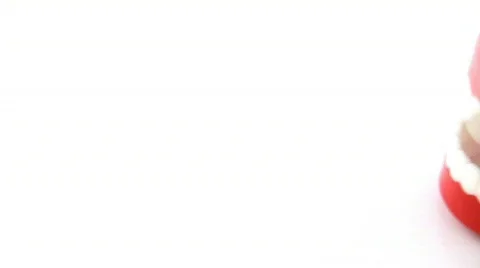 Walking Chattering Teeth Video stock 74972