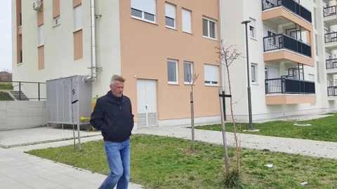 Walking in the city Stock Footage 265810098