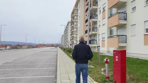 Walking in the city Stock Footage 265810102