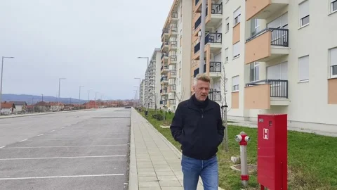 Walking in the city Stock Footage 265810120