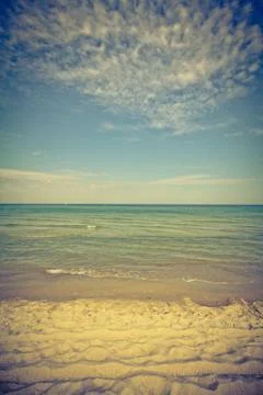 Walking close to the baltic sea. Stock Photos