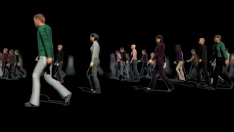 Walking close up1 Stock Footage 340281115