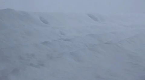 Walking on deep snow Video stock 10726945