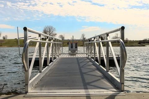 Walking to the Dock Stock-Fotos