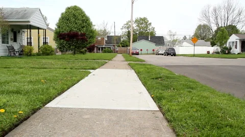 Walking the dog 動画素材 4888921