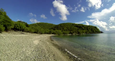 Walking down the beach Stock Footage 42880303