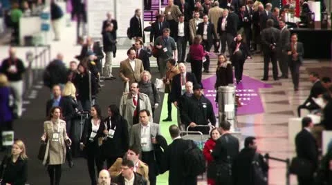 Walking Down Corridor 3 Stock Footage 21429825