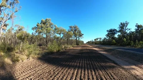 Walking down a country road Stock Footage 315091116